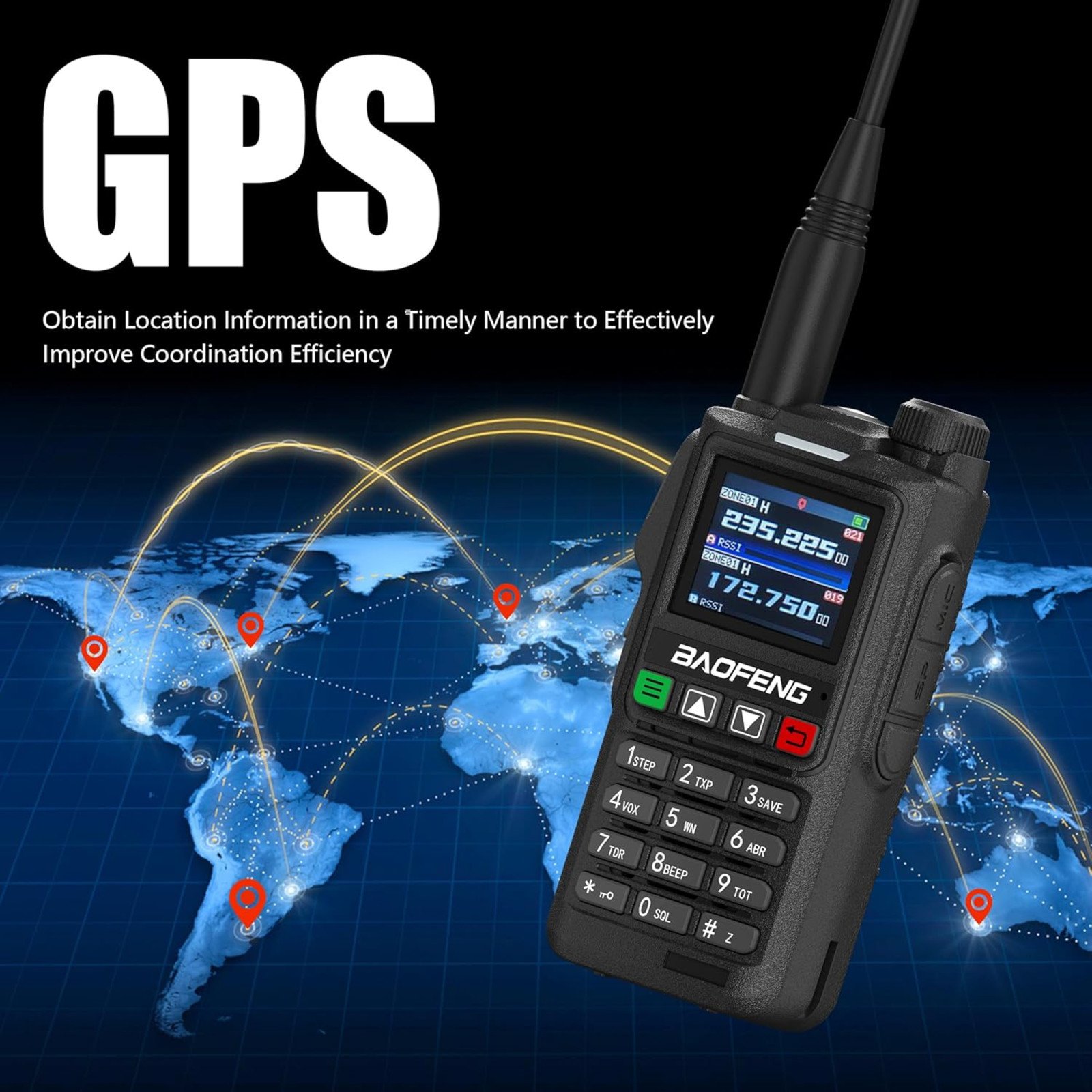 BAOFENG Talkie Walkie With ANTENNA gallery image