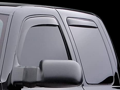 WEATHERTECH | SIDE WINDOW DEFLECTORS | 2021+ F150/RAPTOR/2023+ F250 | FR & RR | SUPERCREW gallery image