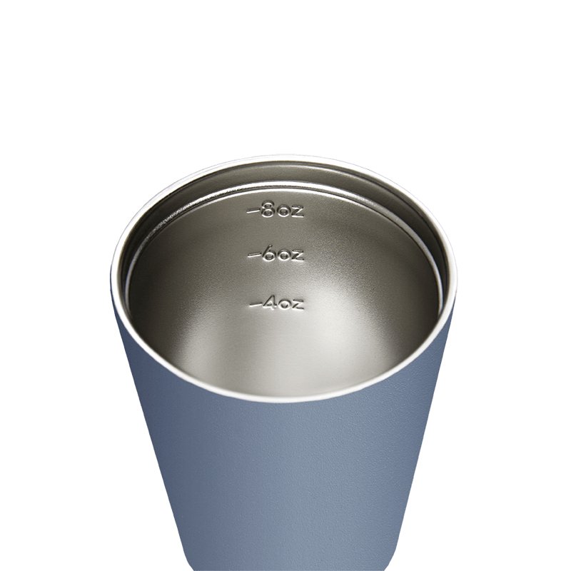 Fressko Bino 227ml / 8oz Cup - Stainless Steel - River gallery image