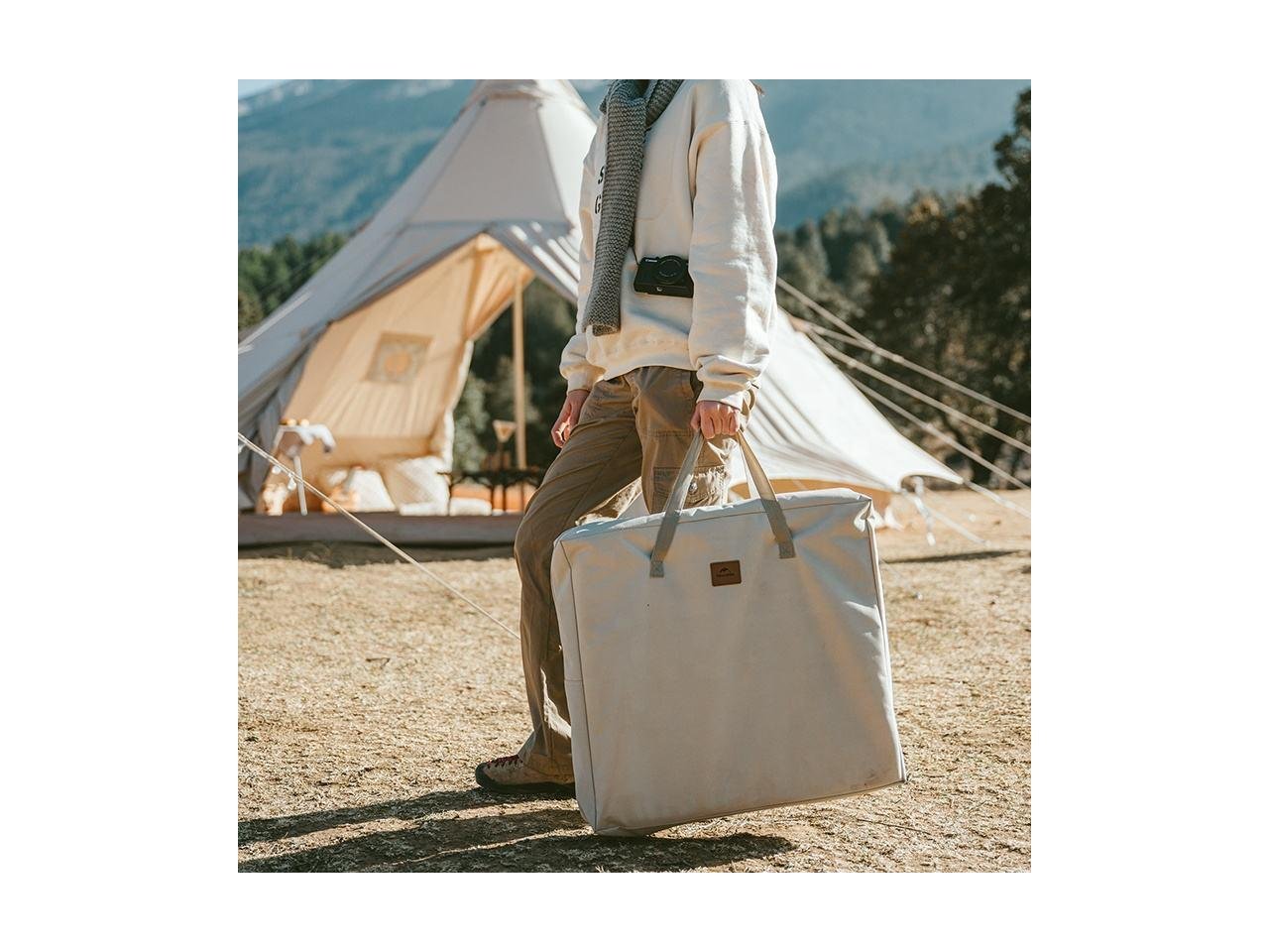 Naturehike Mini Outdoor Folding Shelf - الشوفان gallery image