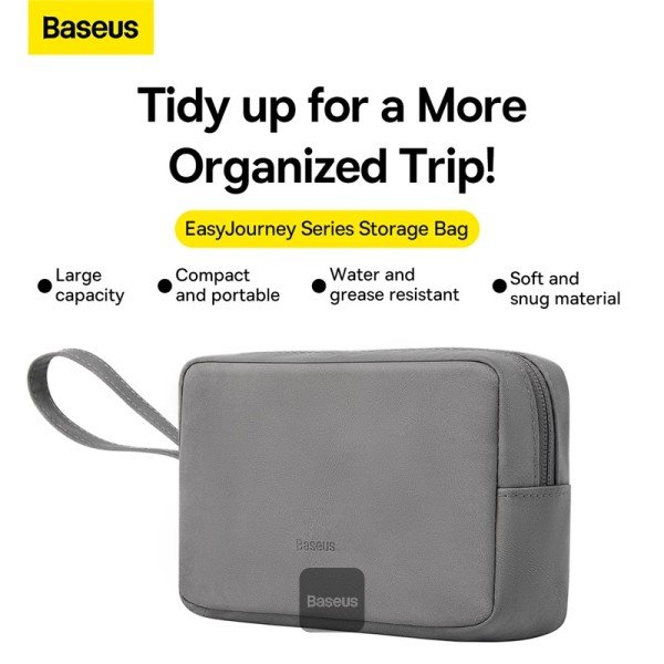 حقيبة تخزين سلسلة Baseus EasyJourney - رمادي داكن gallery image