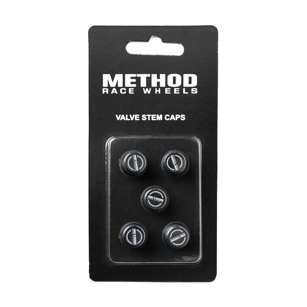 METHOD | VALVE STEM CAPS SET OF 5 | RED gallery image