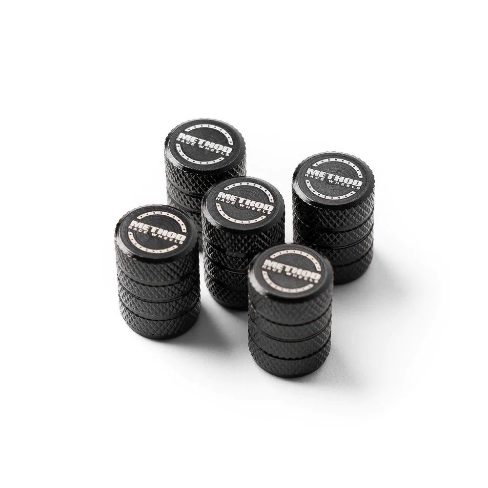 METHOD | VALVE STEM CAPS SET OF 5 | RED gallery image