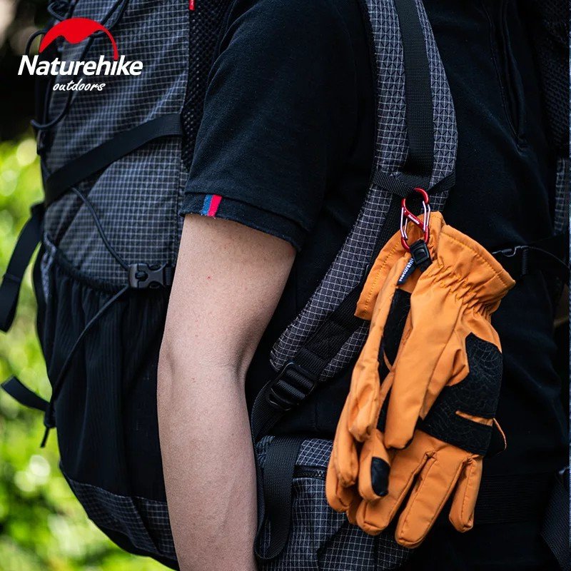 Naturehike S Type Aluminum Alloy Hook - Red 2PCs (Medium) gallery image