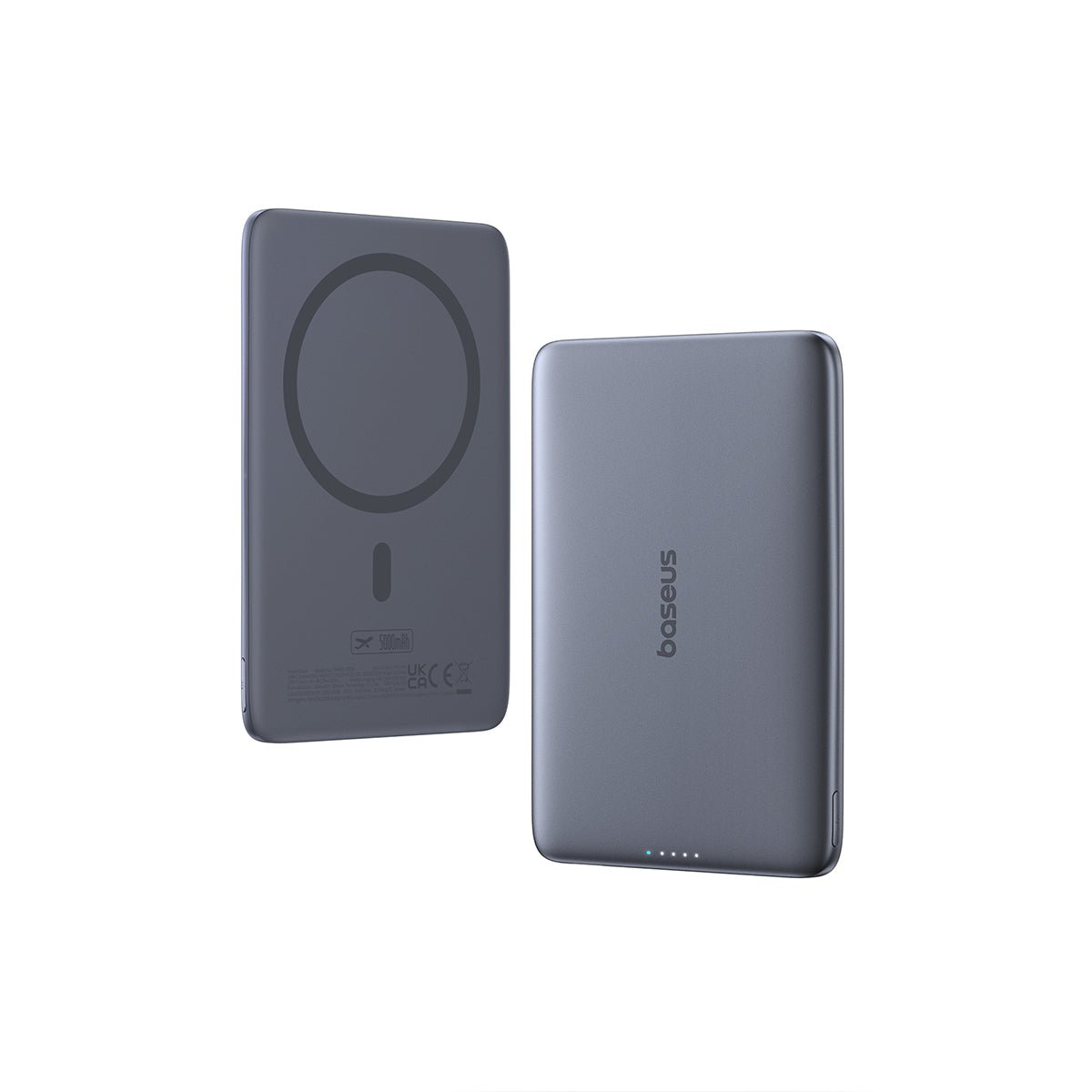 Baseus PicoGo AM41 Ultra-Slim Magnetic Power Bank 5000mAh 20W - Space Grey gallery image