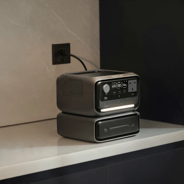محطة الطاقة المحمولة EcoFlow RIVER 3 Max (572Wh / 600W) Surge 1200W gallery image
