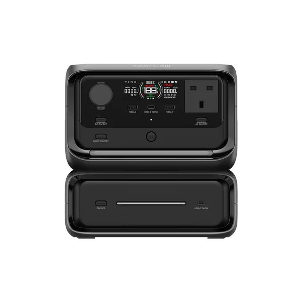 محطة الطاقة المحمولة EcoFlow RIVER 3 Max (572Wh / 600W) Surge 1200W gallery image