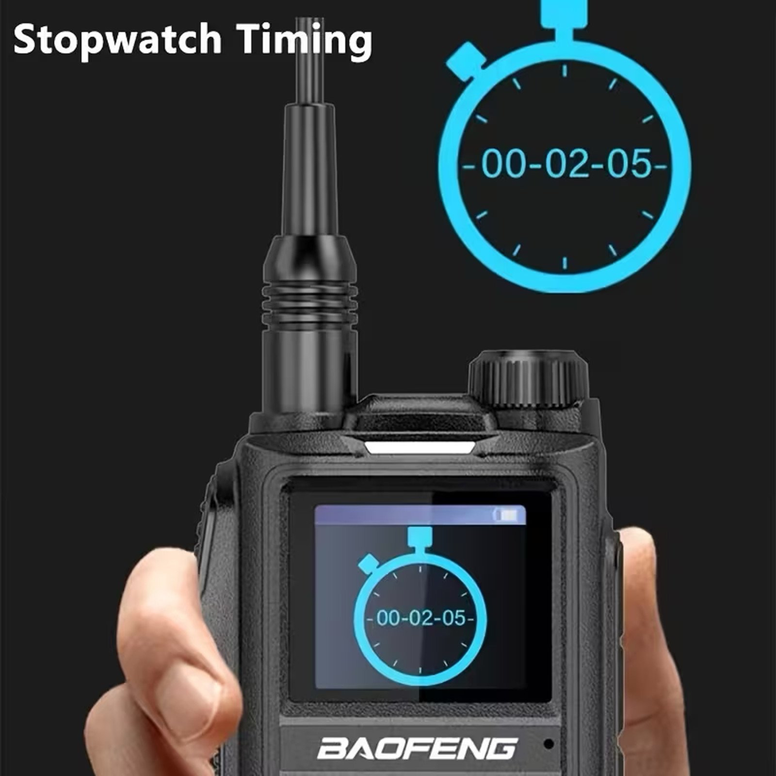 BAOFENG Talkie Walkie With ANTENNA gallery image