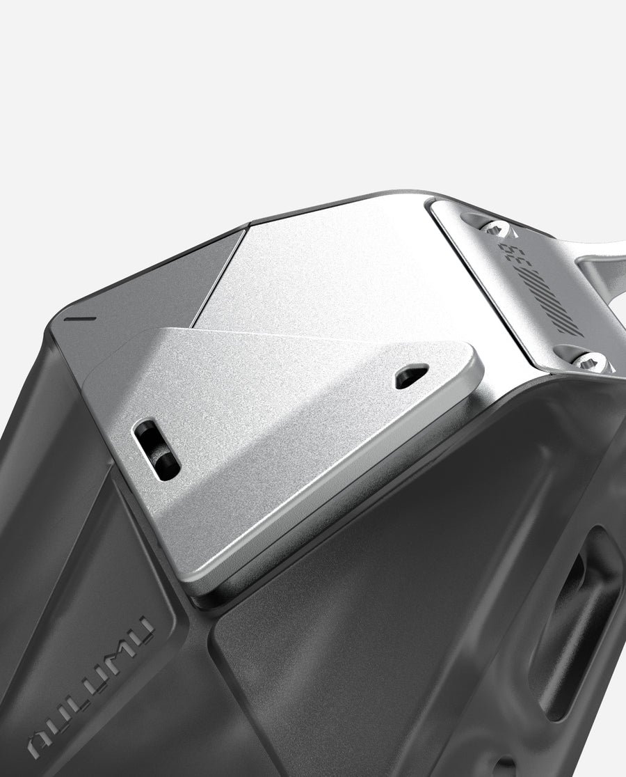 AULUMU A39 Hi-Per Shockproof Geometric Earphone Case for AirPods Pro 3 - Translucent Gray gallery image