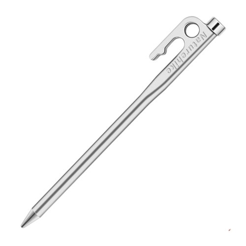 Naturehike Large stainless steel tent peg 25CM - Silver gallery image
