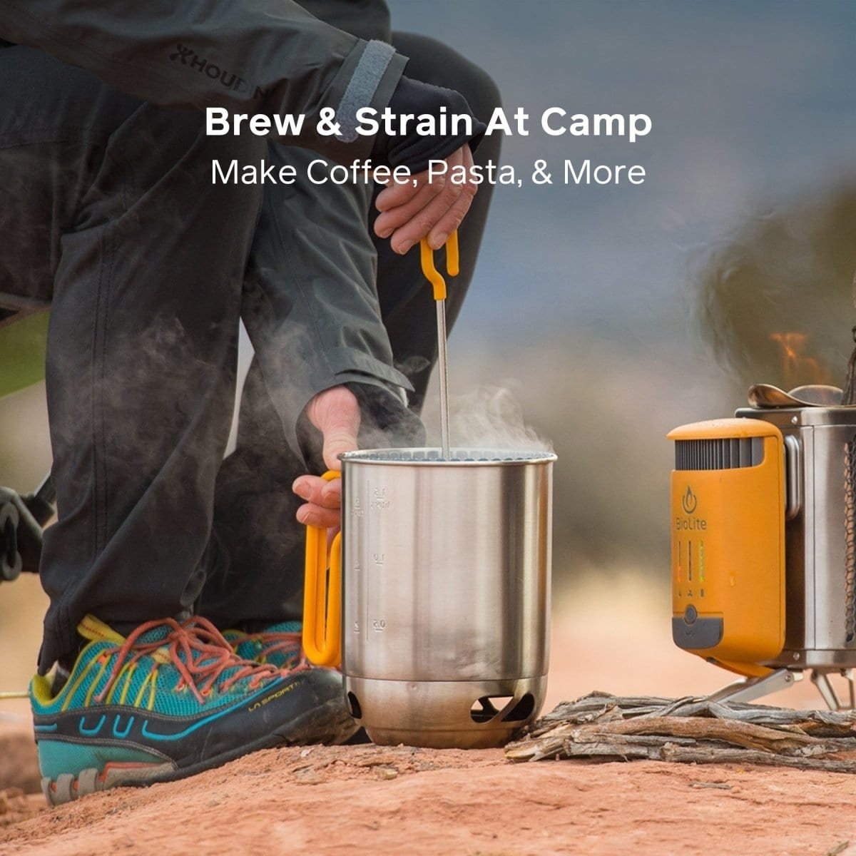 BioLite Campstove Kettlepot Cook & Coffee Kit gallery image