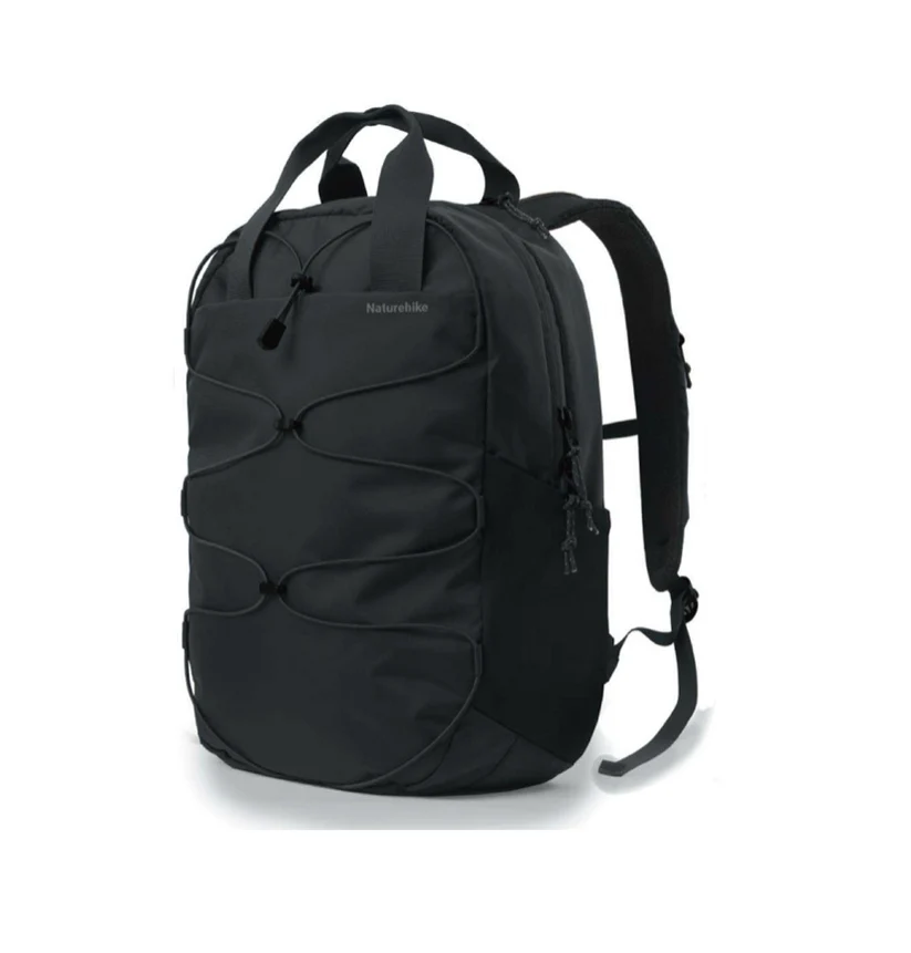 Naturehike Oxygen Glam-Short-Distance Commuting Travel Backpack - Space Black (20L) gallery image